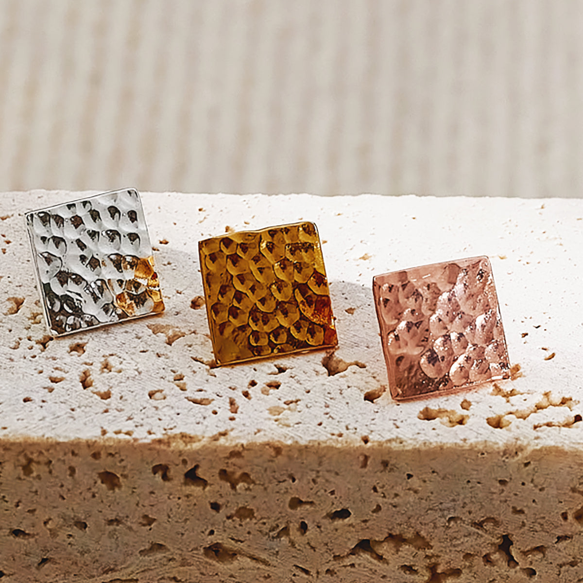Hazel Square Earrings