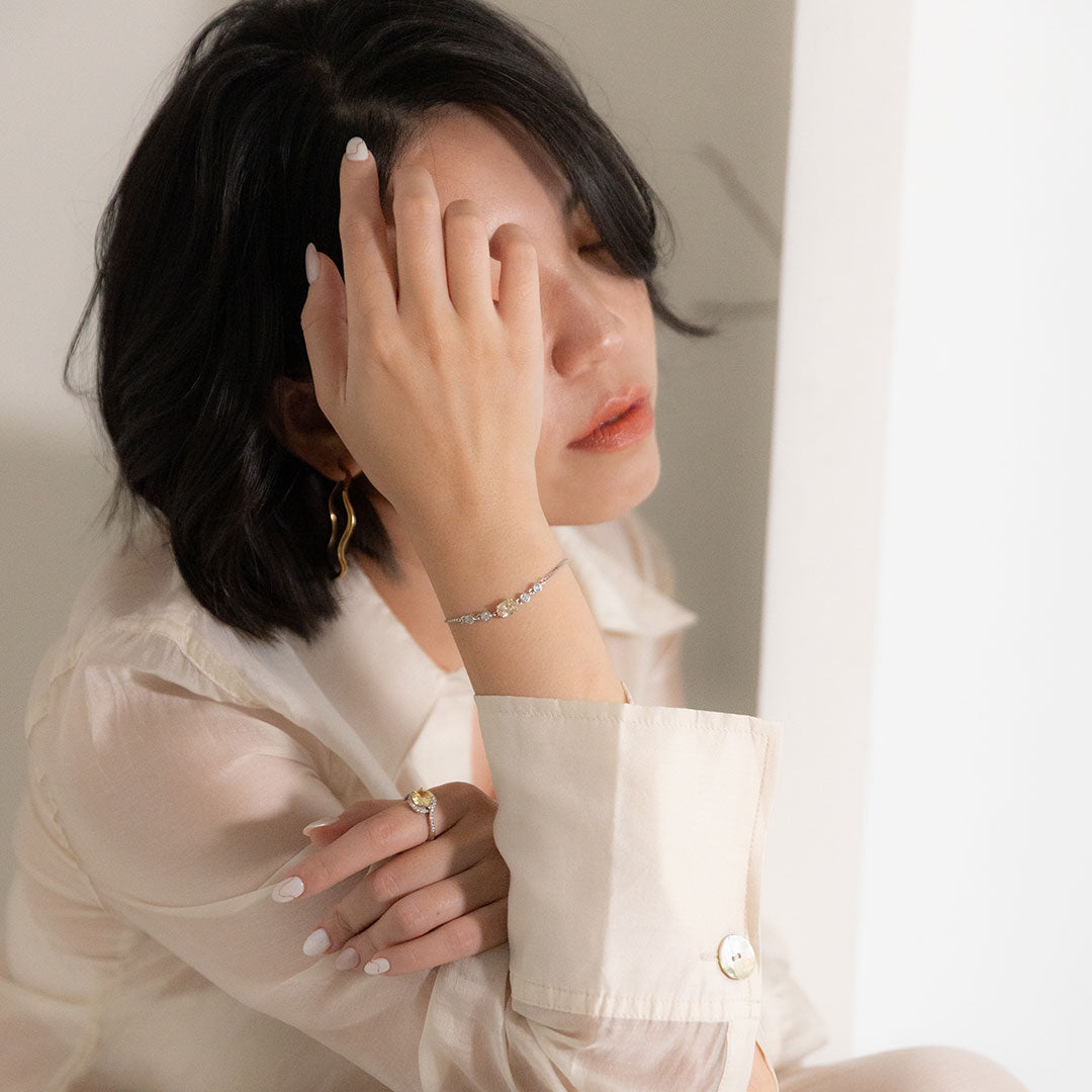 Aure 光映手鍊 - 香檳金