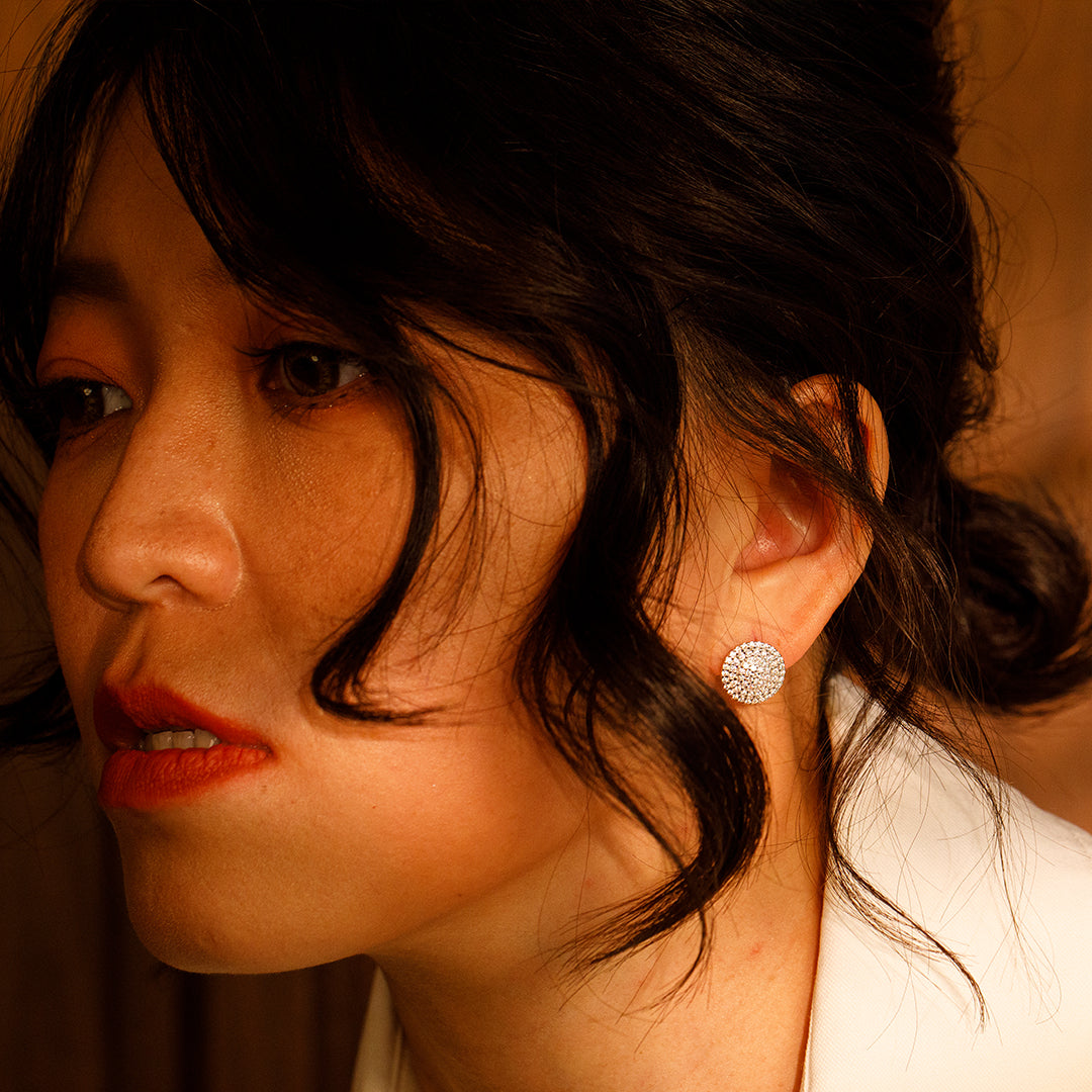 Tilda 柔光太陽花耳環