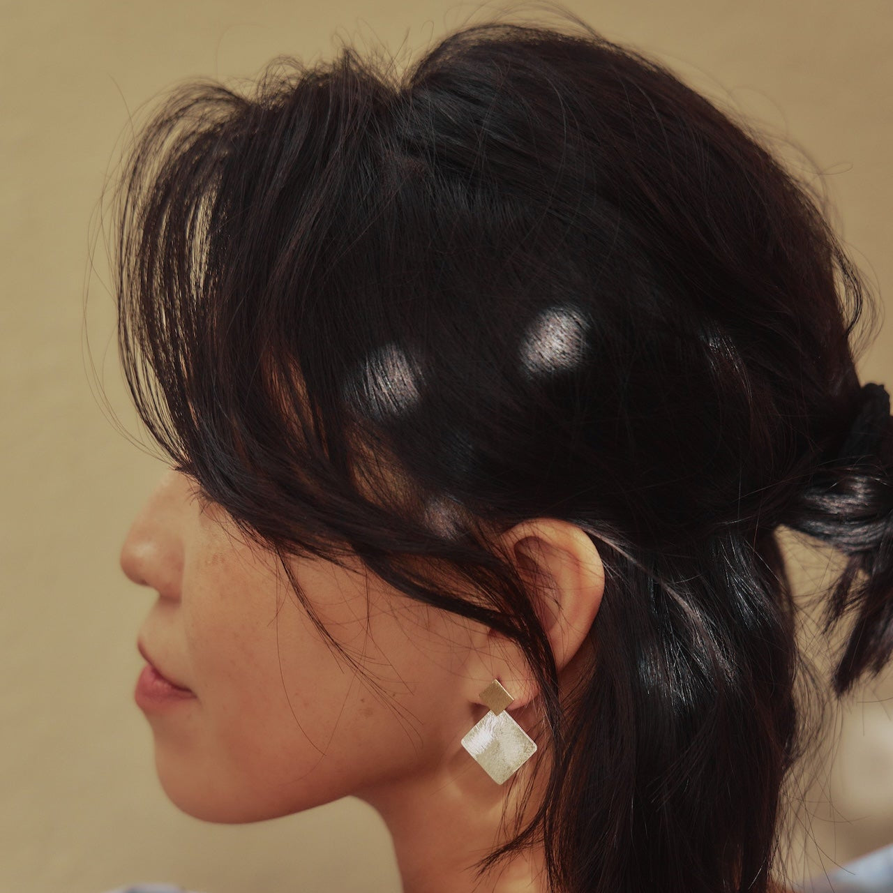 Orla 雙型菱形耳環