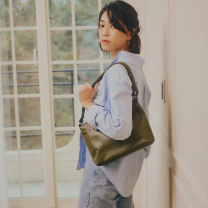 Elvira Full Grain Shoulder Bag