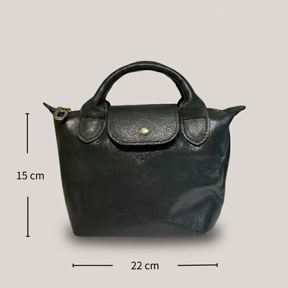 Avery Full Grain Dumpling Satchel Mini