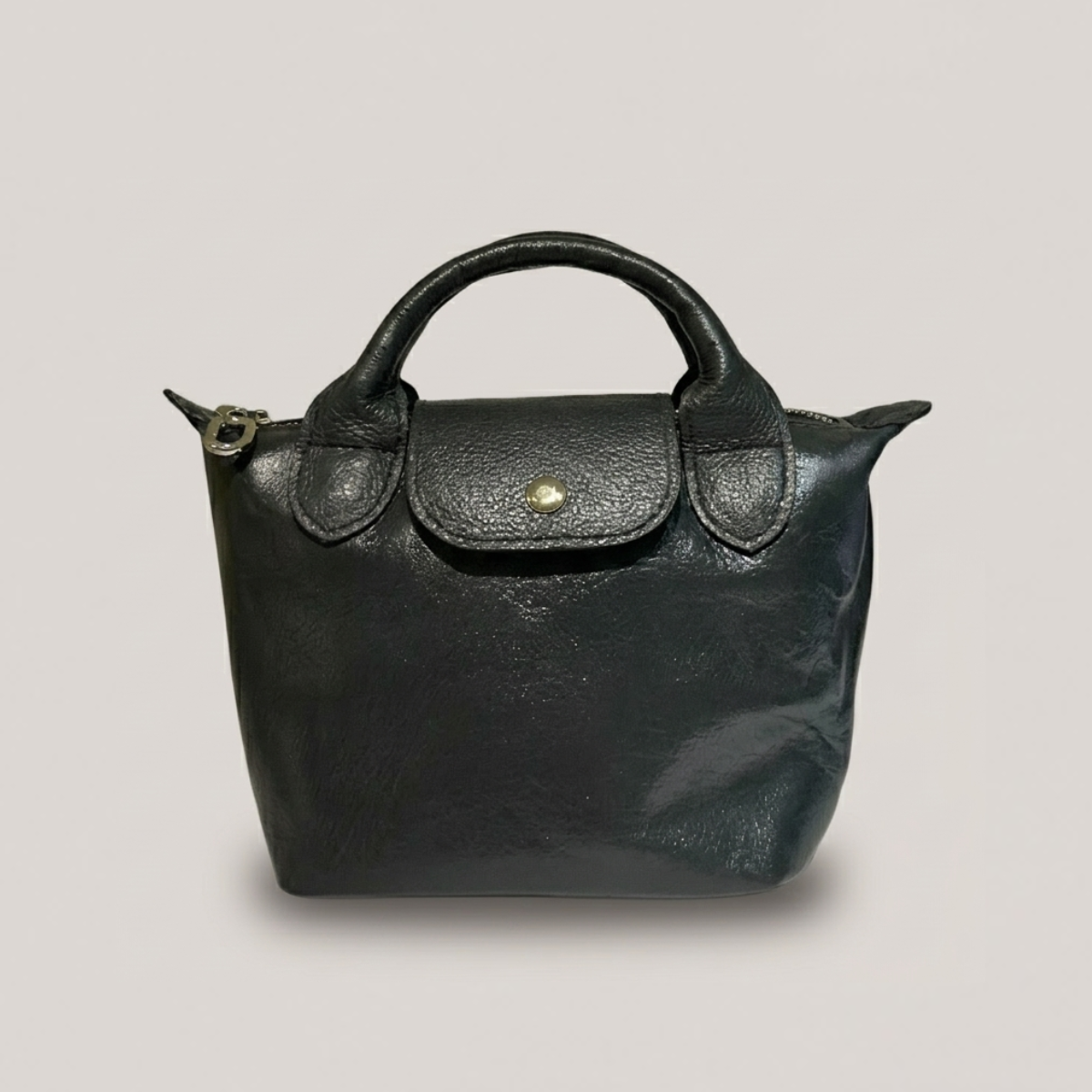 Avery Full Grain Dumpling Satchel Mini