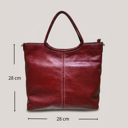 Eleanor 全粒面牛皮日用包