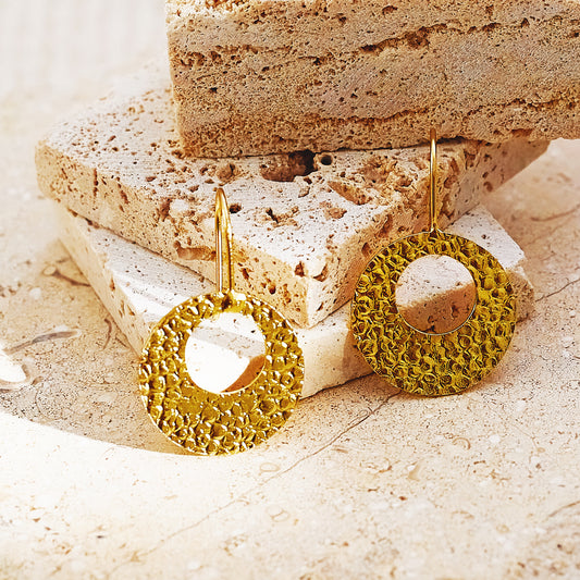 Camille Chic Disc Earrings
