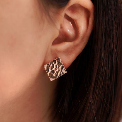 Hazel Square Earrings