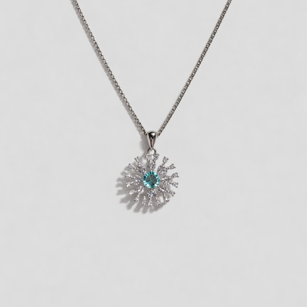 Andromeda Firework Necklace – British Blue