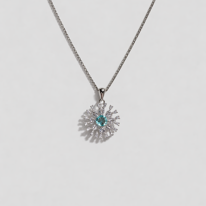 Andromeda Firework Necklace – British Blue