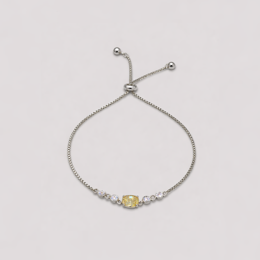 Aure Adjustable Bracelet – Champagne Gold