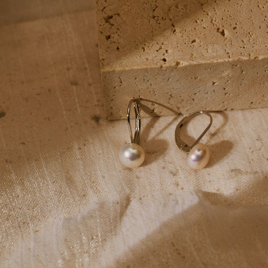  Aurelia French Pearl Earrings 