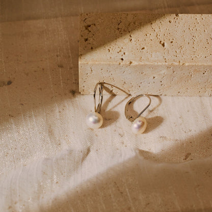  Aurelia French Pearl Earrings 