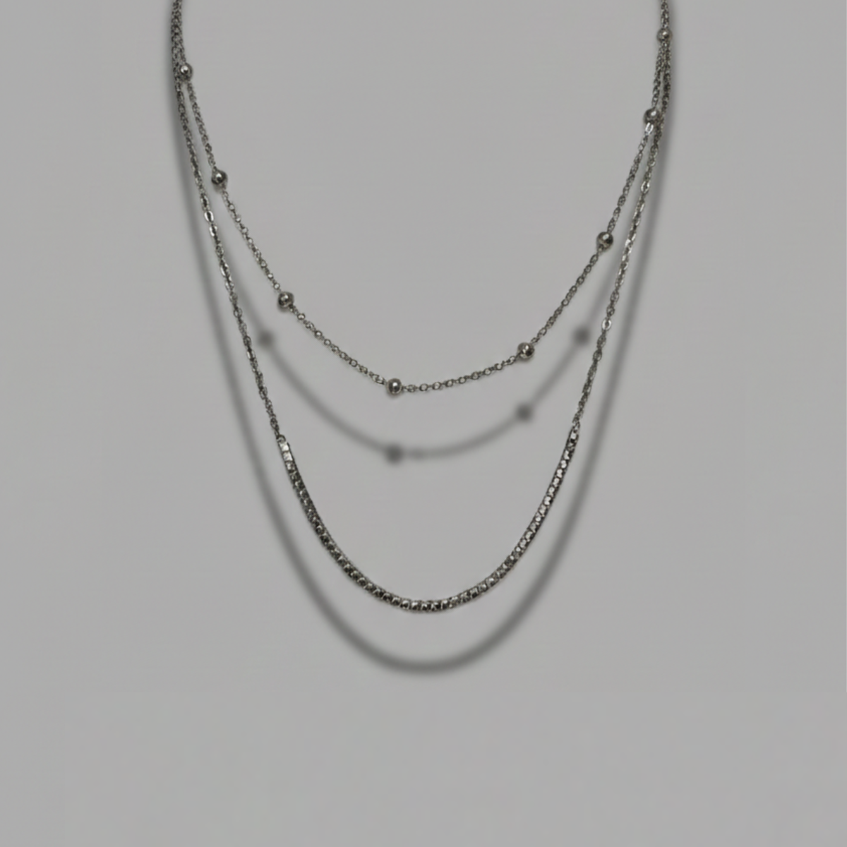 Fiona彩鑽垂墜項鍊