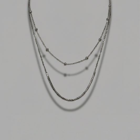 Fiona彩鑽垂墜項鍊