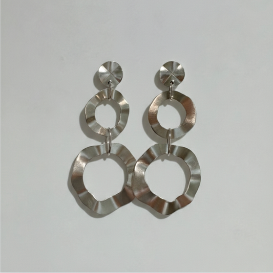 Harper 復古三圈耳環