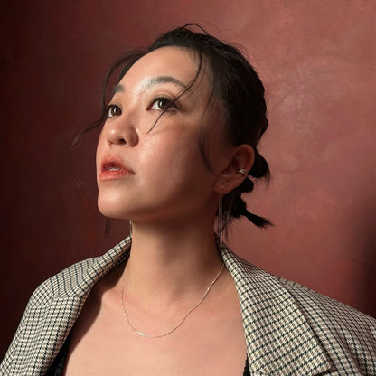 Elowen 葉脈細刻耳骨夾（單支）
