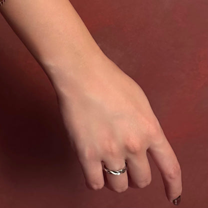 Nexus 可調式細麻花戒