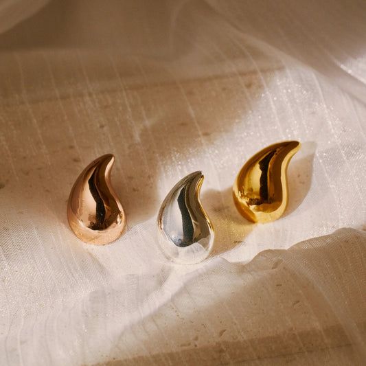  Lily Bean Sculpted Curve Earrings 