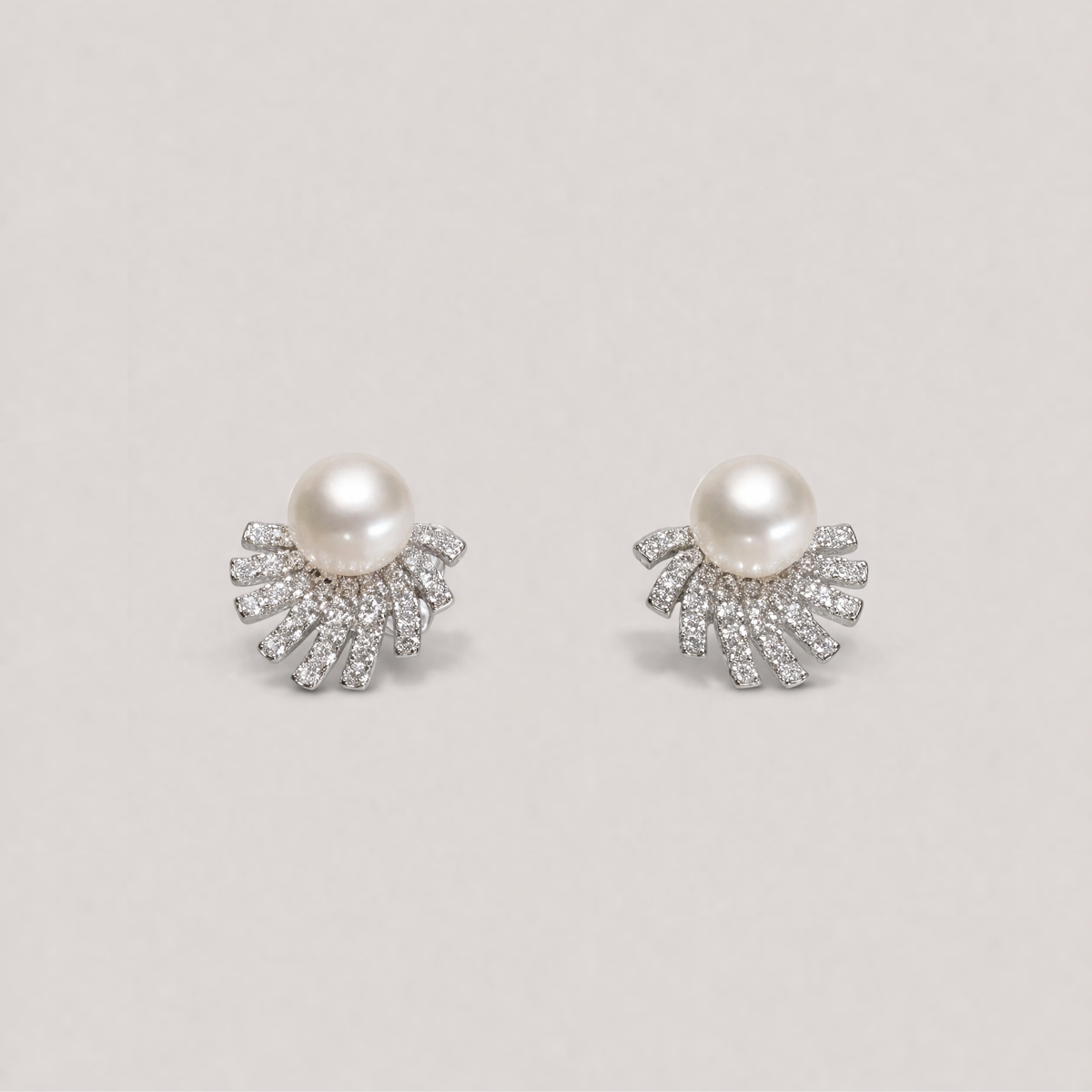 Lumina Pearl & Shine Stud Earrings