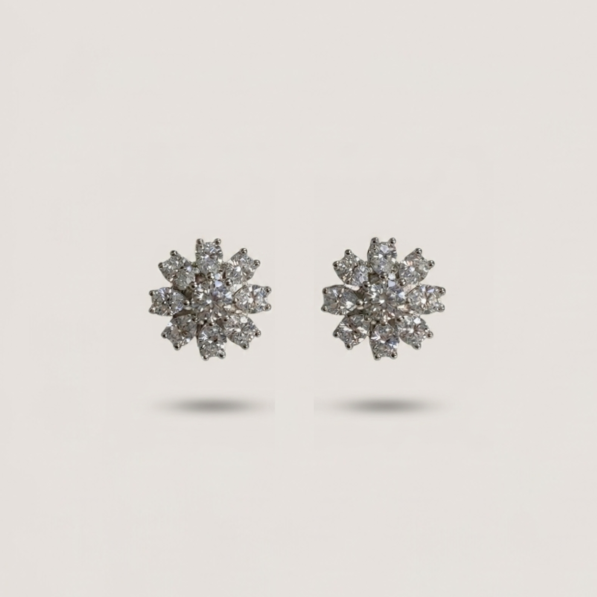 Sterling Silver｜Lyra Firework Earrings
