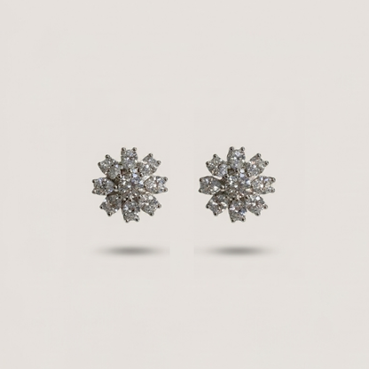 Sterling Silver｜Lyra Firework Earrings