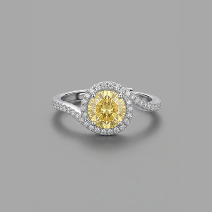 Solene 星芒眼眸可調式銀戒