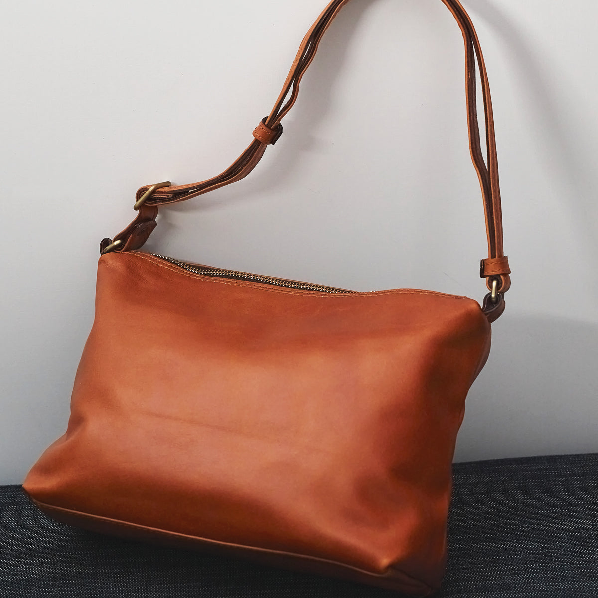 Elvira Full Grain Shoulder Bag