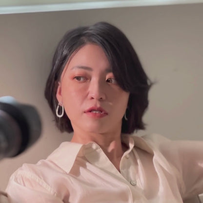 Onda 三角波紋耳環