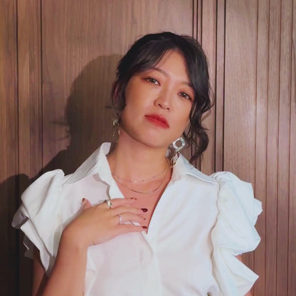 Fiona彩鑽垂墜項鍊